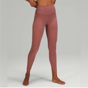 lululemon athletica Spiced Chai Align Leggings with pockets size 2